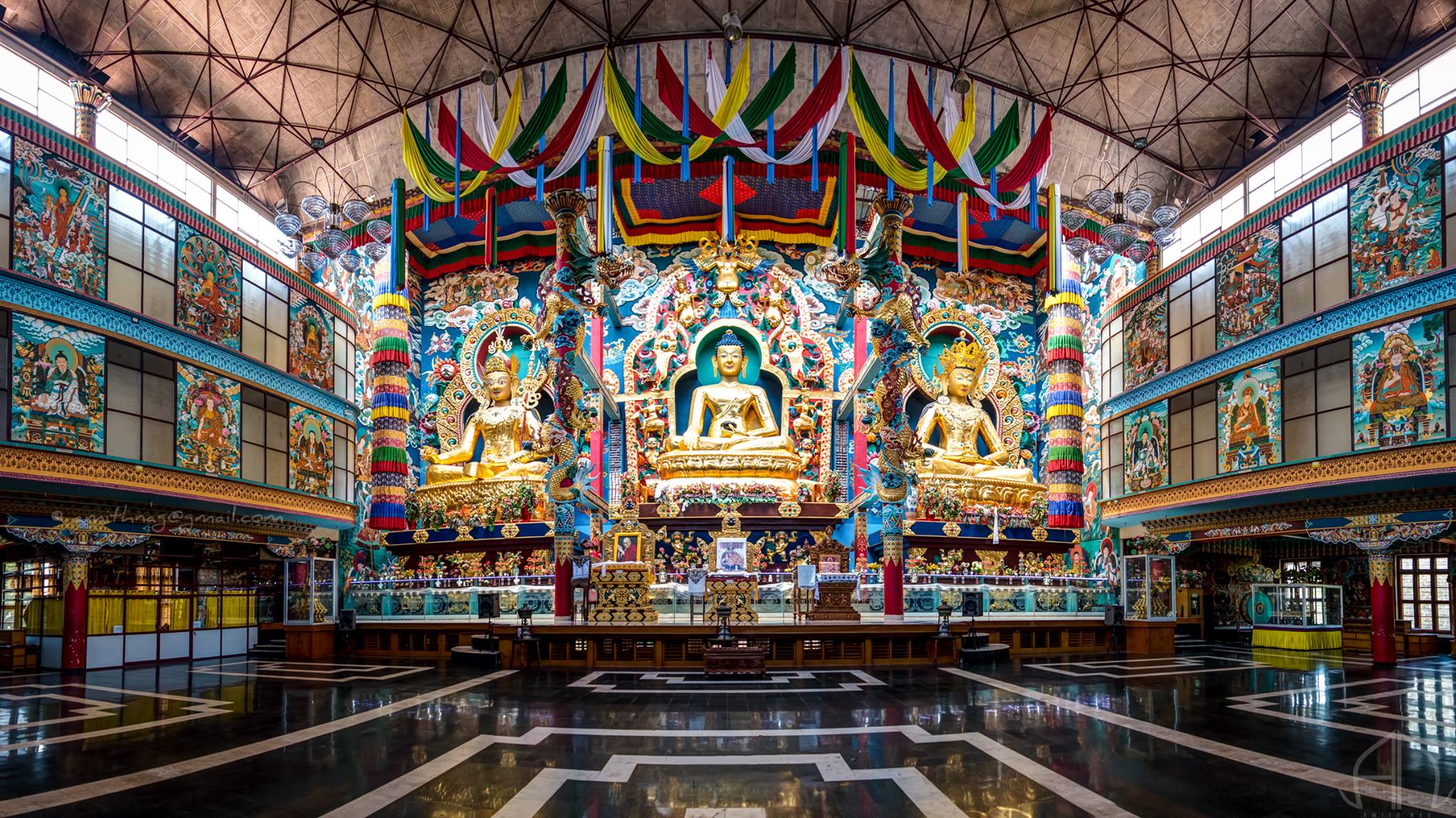 Namdroling Monastery, South India