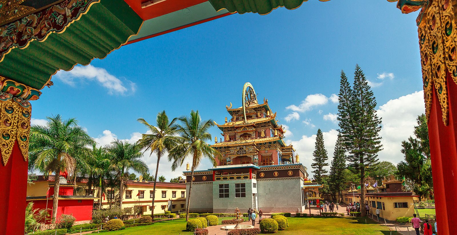 Namdroling Monastery, South India